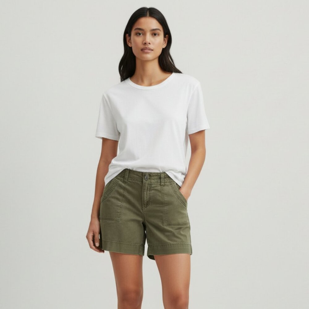 GH Bass & Co Cedarwood Khaki Chino Shorts